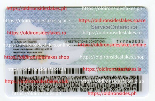 CAN Ontario(CAN ON 2022 PolyCard) - Image 2