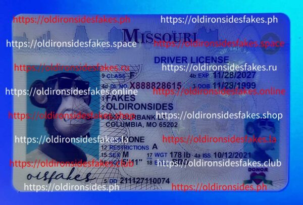 Missouri Driver License(Old MO O21) - Image 3