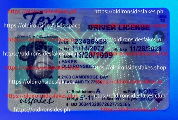 Texas Driver License(Old TX O21) - Image 3