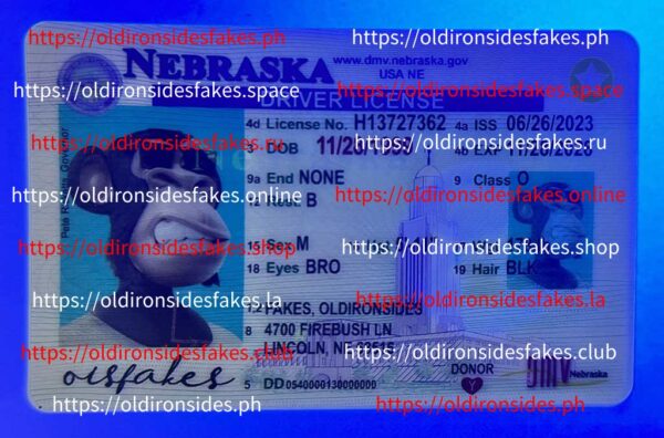 Nebraska Driver License(Old NE) - Image 3