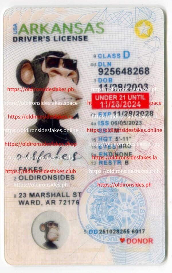 Arkansas Driver License(AR U21)