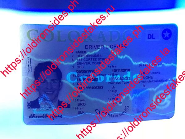 Colorado Driver License(New CO) - Image 5